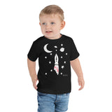 Toddler Doodles T-Shirt - The Blastoff - Zebra High Contrast Apparel and Clothing for Parents and Kids