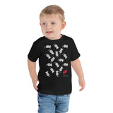 Toddler Doodles T-Shirt - The Mice - Zebra High Contrast Apparel and Clothing for Parents and Kids