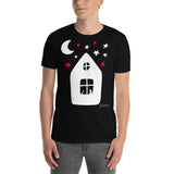 Men's Doodles T-Shirt - The Cabin - Zebra High Contrast Apparel and Clothing for Parents and Kids