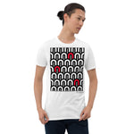 Men's Geometric T-Shirt - The Arches - Zebra High Contrast Apparel and Clothing for Parents and Kids