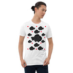 Men's Doodles T-Shirt - The Koi - Zebra High Contrast Apparel and Clothing for Parents and Kids