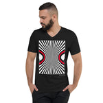 Men's Stripe T-shirt - The Mad Zebra - Zebra High Contrast Apparel and Clothing for Parents and Kids