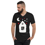 Men's Doodles T-Shirt - The Cabin - Zebra High Contrast Apparel and Clothing for Parents and Kids