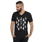 Men's Doodles T-Shirt - The Lemons - Zebra High Contrast Apparel and Clothing for Parents and Kids