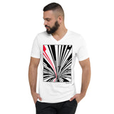 Men's Stripe T-shirt - The Odyssey - Zebra High Contrast Apparel and Clothing for Parents and Kids