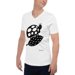 Men's Doodles T-Shirt - The Ladybug - Zebra High Contrast Apparel and Clothing for Parents and Kids