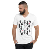 Men's Doodles T-Shirt - The Lemons - Zebra High Contrast Apparel and Clothing for Parents and Kids